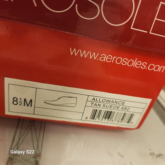 Aerosoles "Allowance" Tan Suede Wedge Booties. NIB. Size 8.5 - Picture 13 of 13